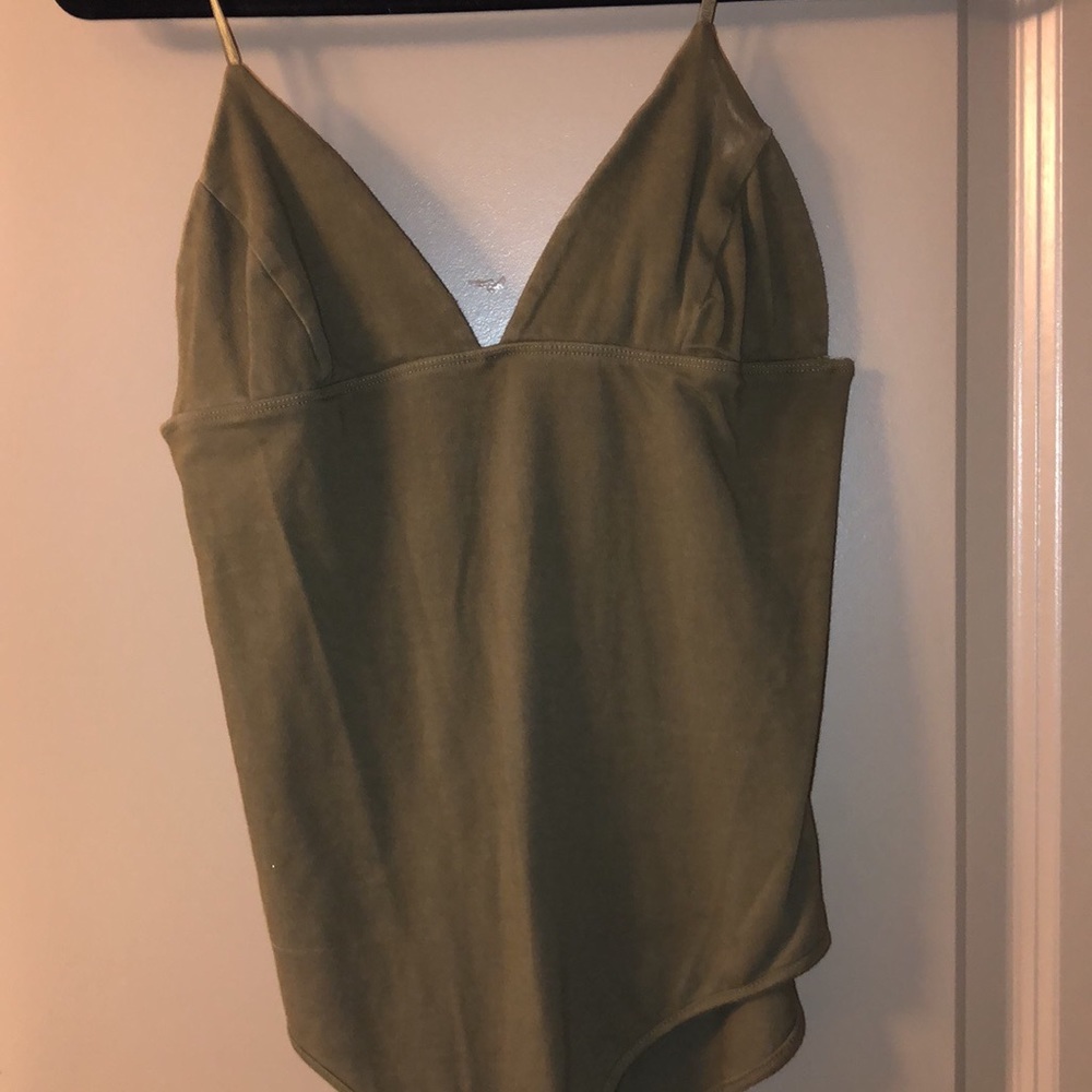 Green bodysuit
